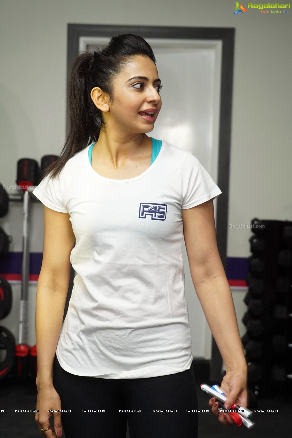 F45-Fitness Health Club Launch by Rakul Preet Singh in Hyderabad