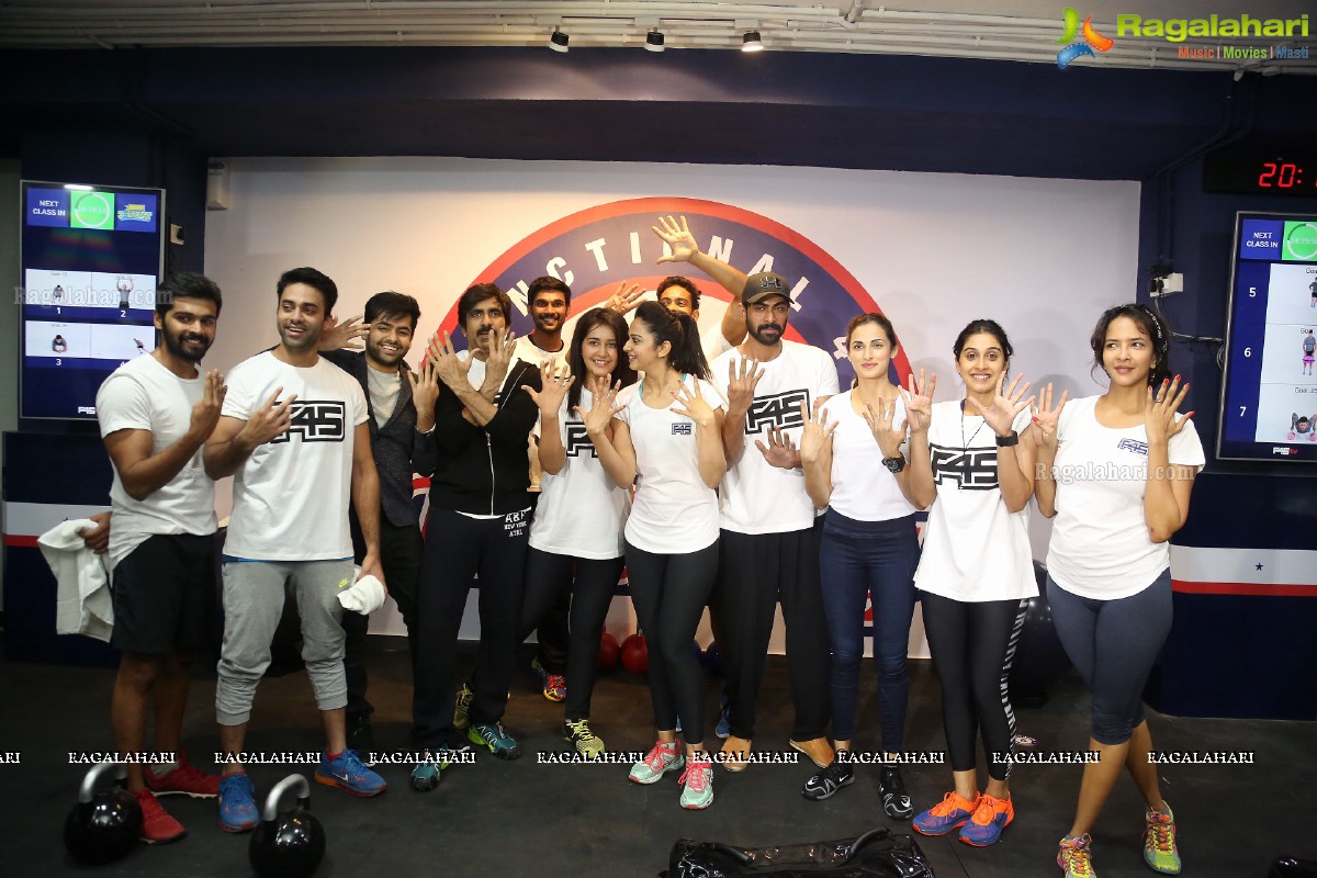 F45-Fitness Health Club Launch by Rakul Preet Singh in Hyderabad