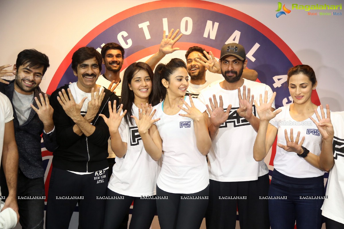 F45-Fitness Health Club Launch by Rakul Preet Singh in Hyderabad