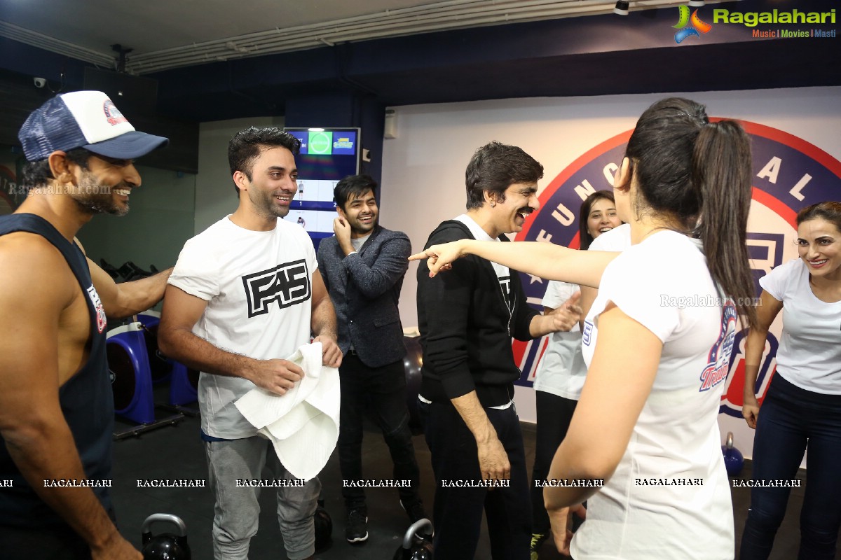 F45-Fitness Health Club Launch by Rakul Preet Singh in Hyderabad