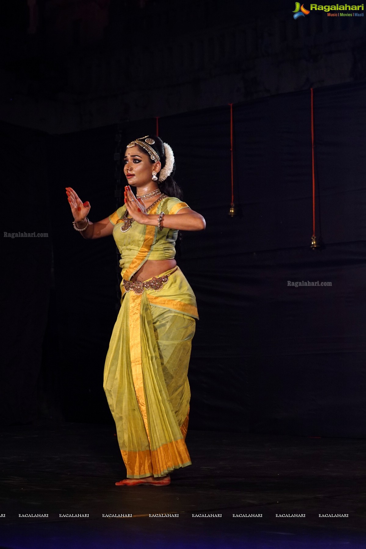 Gudi Sambaralu 2016 - Kuchipudi Dance Performance by Sandhya Raju at Ammapalle Sri Rama Chandra Temple