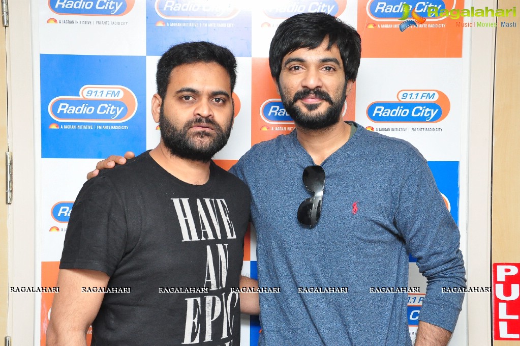 Guntur Talkies Team at Radio City, Hyderabad