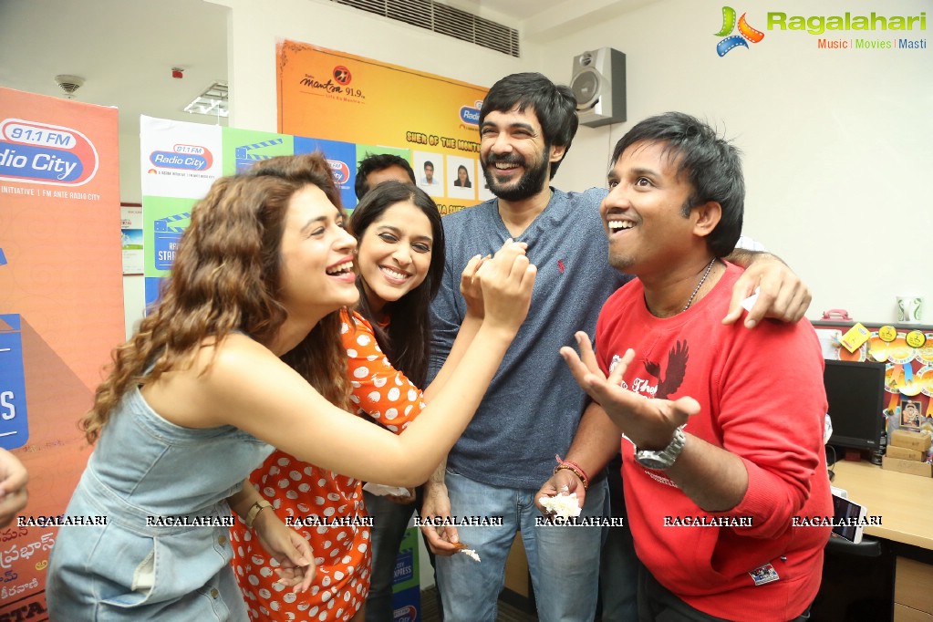 Guntur Talkies Team at Radio City, Hyderabad