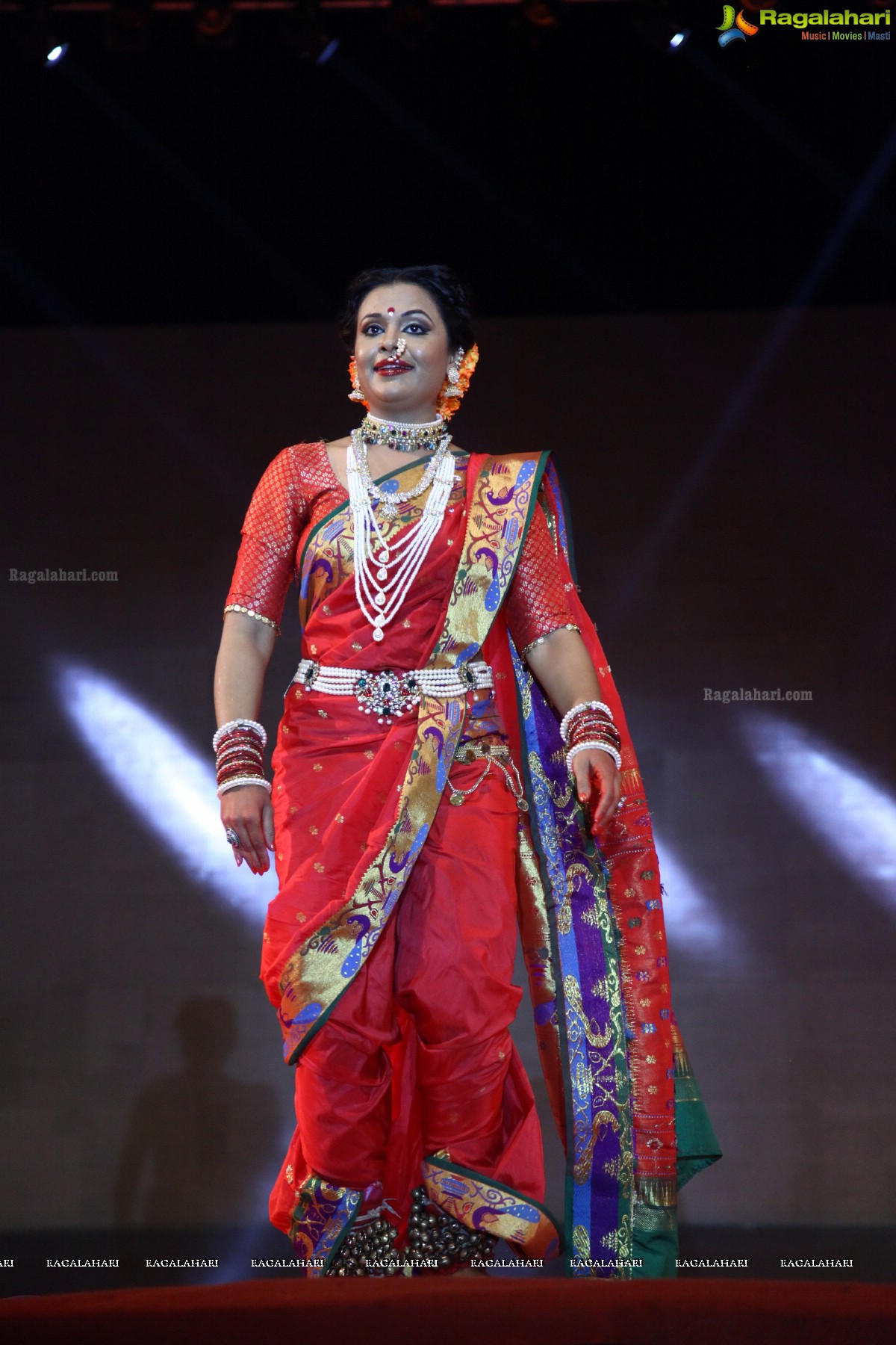 IFR 2016 - Lawani and Kathak Jugalbandi by Aaditi Bhagwat and Group at AU Grounds, Vizag