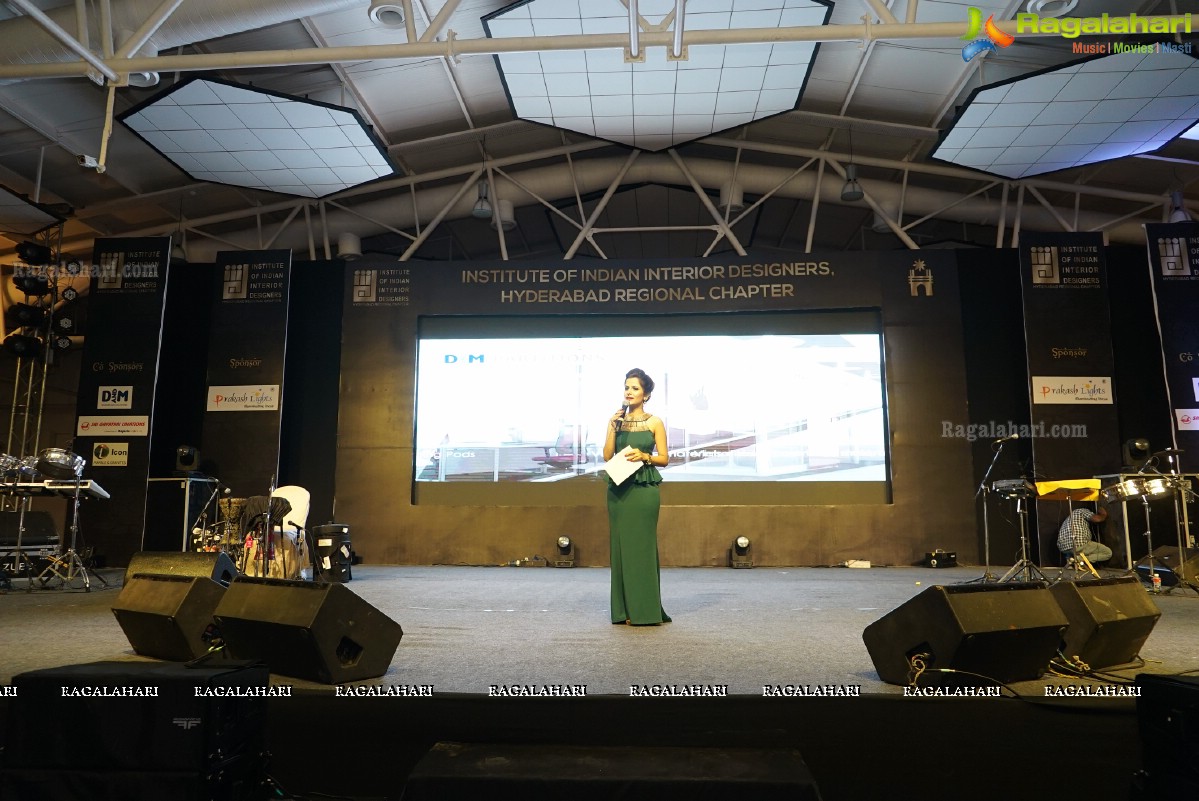 IIID Design Showcase InsiderX 2016 Gala Nite at N Convention, Hyderabad