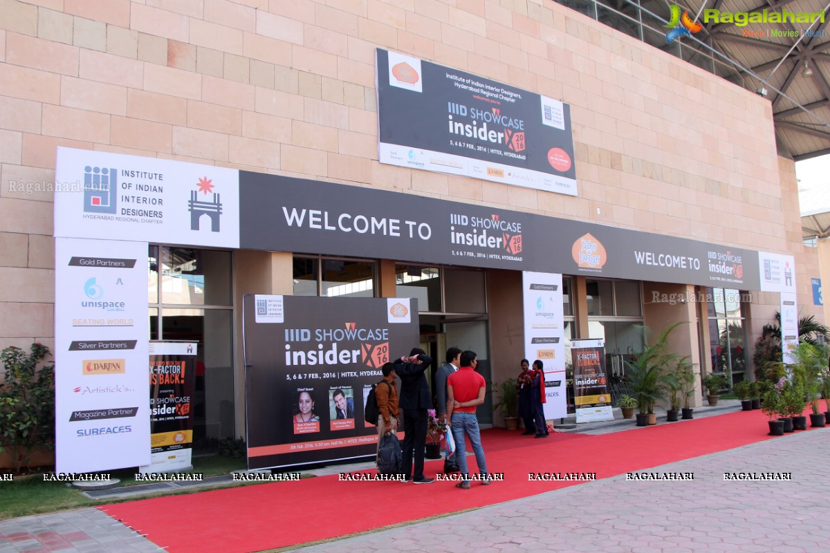 IIID Showcase Insider X 2016 at HITEX, Hyderabad