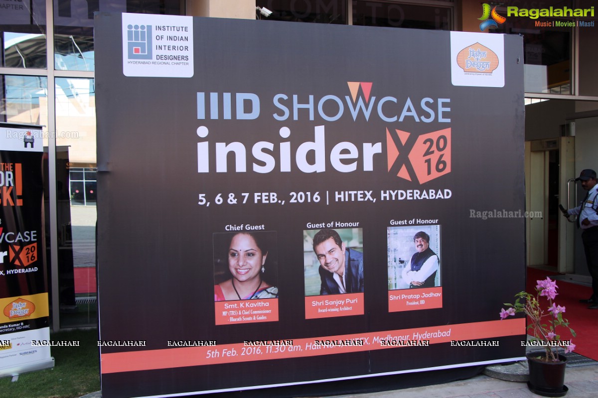 IIID Showcase Insider X 2016 at HITEX, Hyderabad