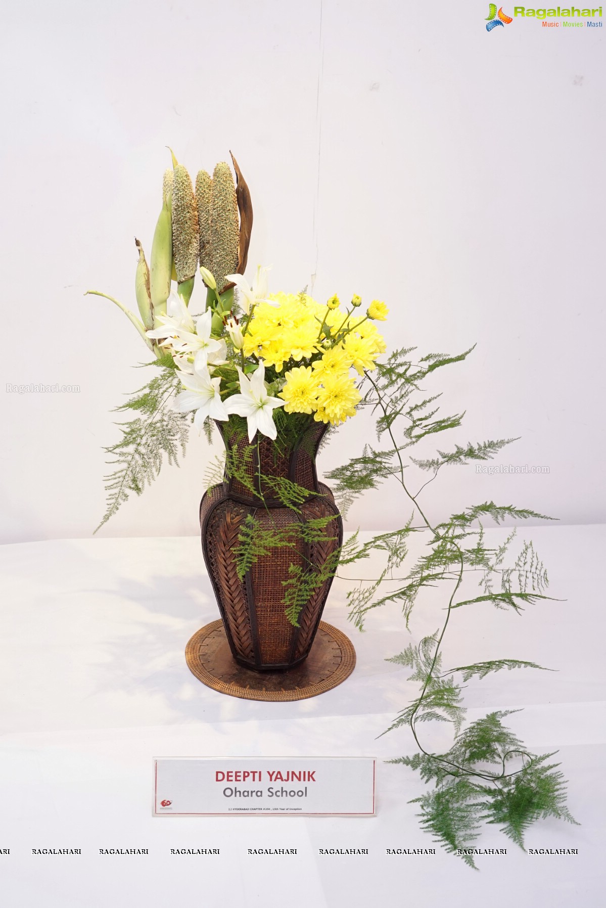 Ikebana Festival at Paryatak Bhavan