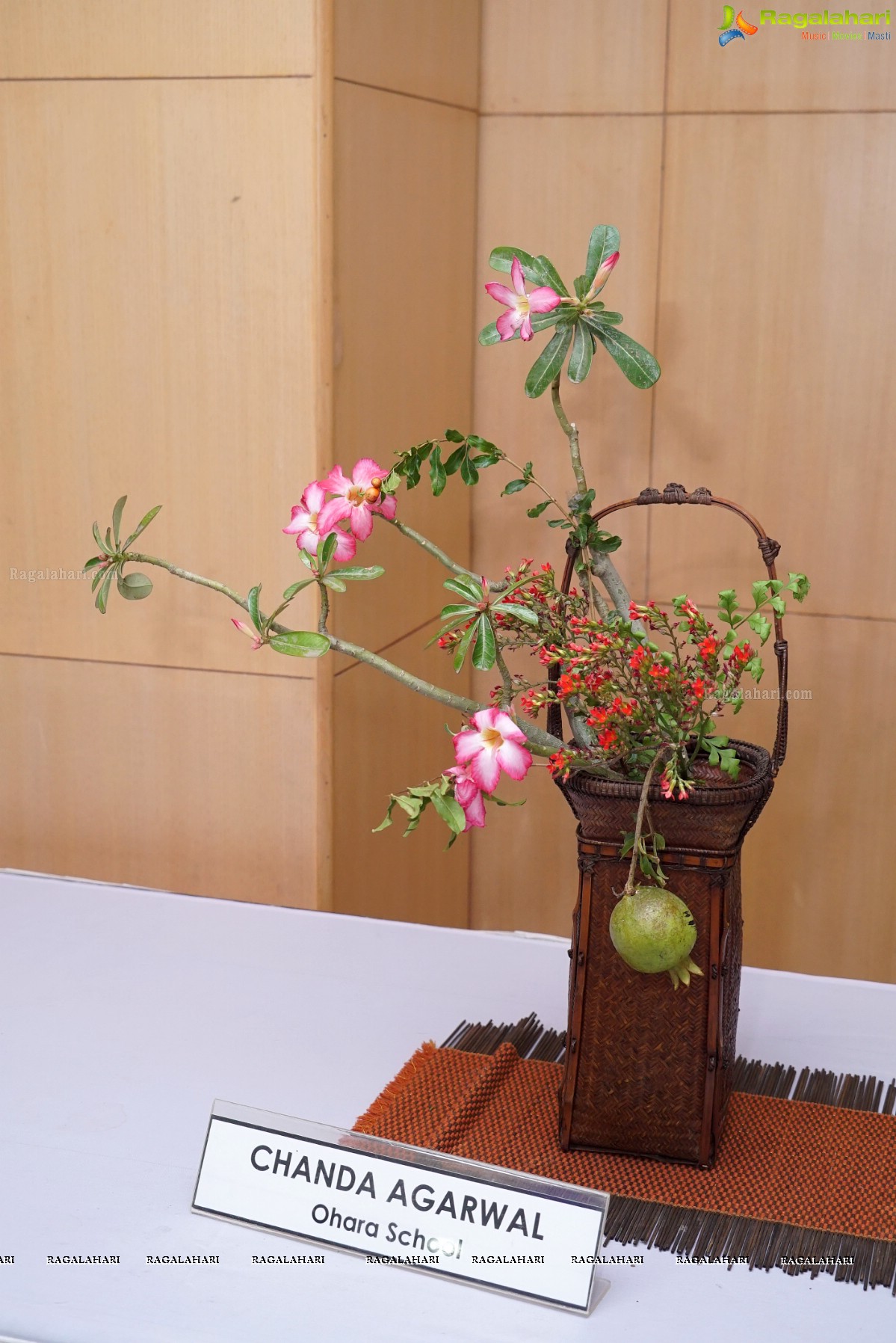 Ikebana Festival at Paryatak Bhavan