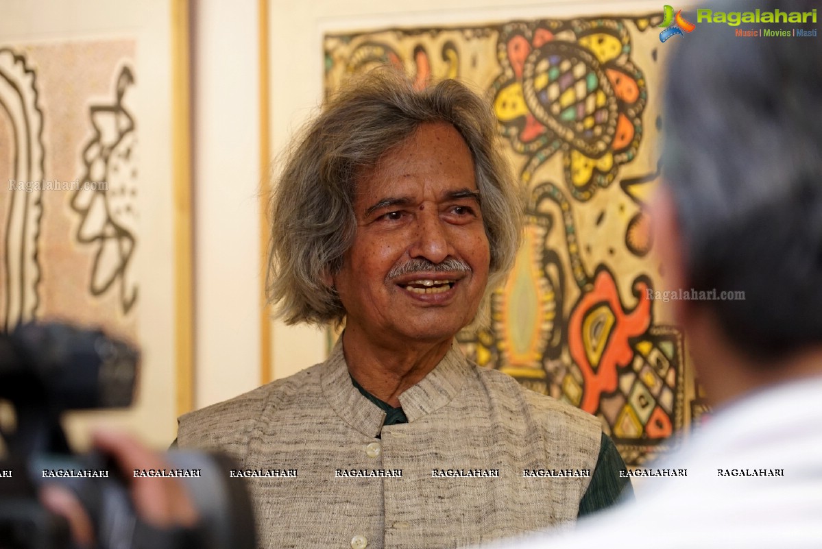 Jogen Chowdhury Retrospective 1939-2016 Art Exhibition at Kalakriti Art Gallery (Day 2)