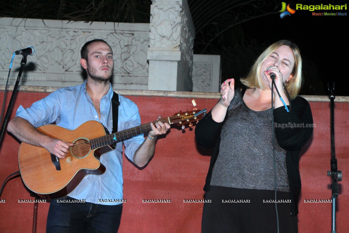 Juliette Katz Live With Ben Benoliel at Taj Deccan, Hyderabad