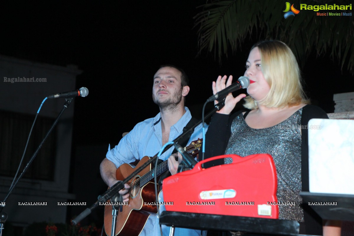 Juliette Katz Live With Ben Benoliel at Taj Deccan, Hyderabad