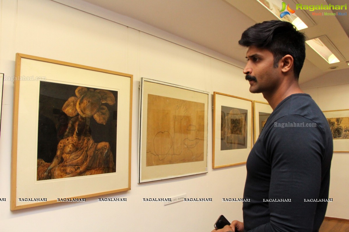 Jogen Chowdhury Retrospective 1939-2016 Art Exhibition at Kalakriti Art Gallery
