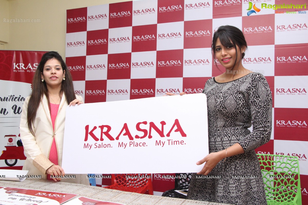 Krasna Launch - On Demand Home Beauty Service