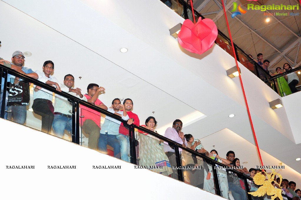 Krishna Gaadi Veera Prema Gaadha Team at Inorbit Mall, Hyderabad