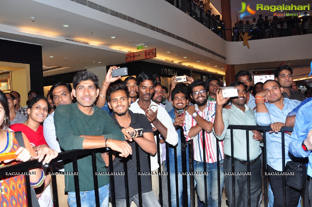 Krishna Gaadi Veera Prema Gaadha Team at Inorbit Mall, Hyderabad