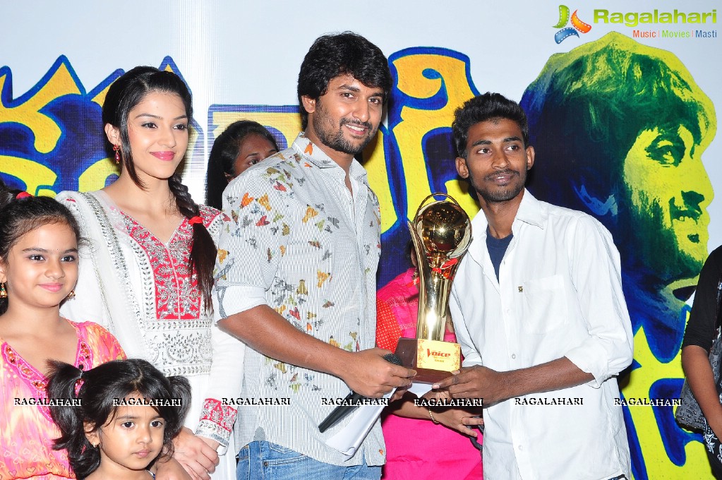 Krishna Gaadi Veera Prema Gaadha Team at Inorbit Mall, Hyderabad