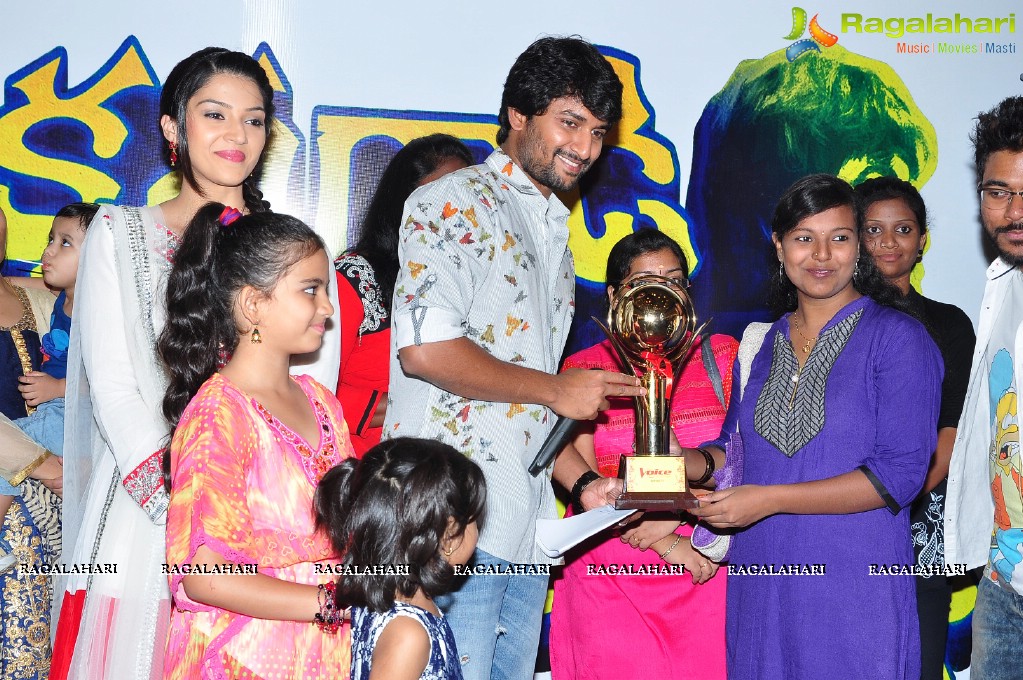 Krishna Gaadi Veera Prema Gaadha Team at Inorbit Mall, Hyderabad