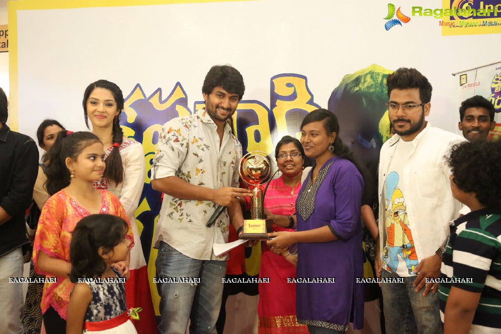 Krishna Gaadi Veera Prema Gaadha Team at Inorbit Mall, Hyderabad