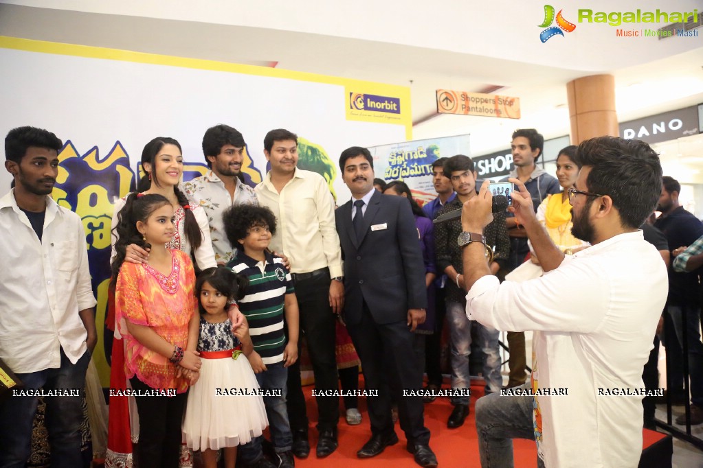 Krishna Gaadi Veera Prema Gaadha Team at Inorbit Mall, Hyderabad