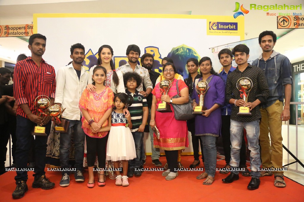 Krishna Gaadi Veera Prema Gaadha Team at Inorbit Mall, Hyderabad