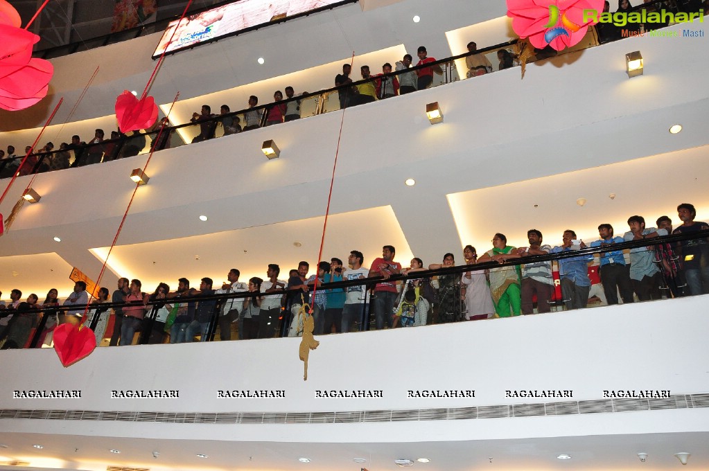 Krishna Gaadi Veera Prema Gaadha Team at Inorbit Mall, Hyderabad