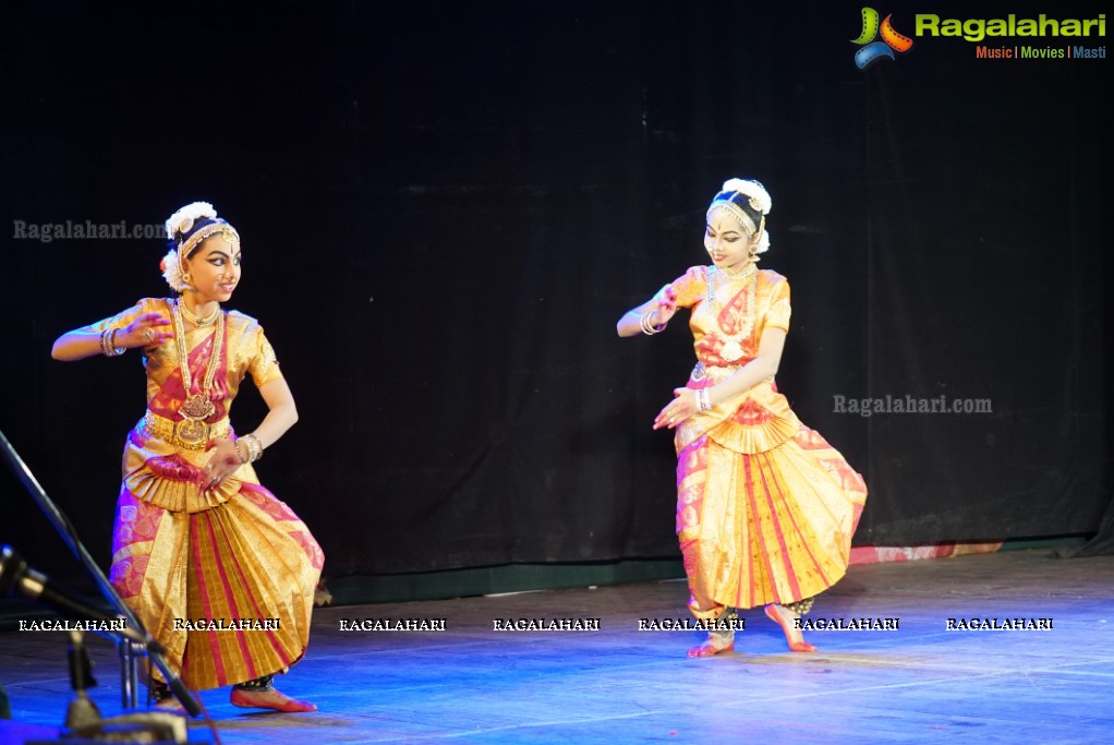 Kumari Lakshmi and Ashmita Bharatanatyam Arangetram at Ravindra Bharathi