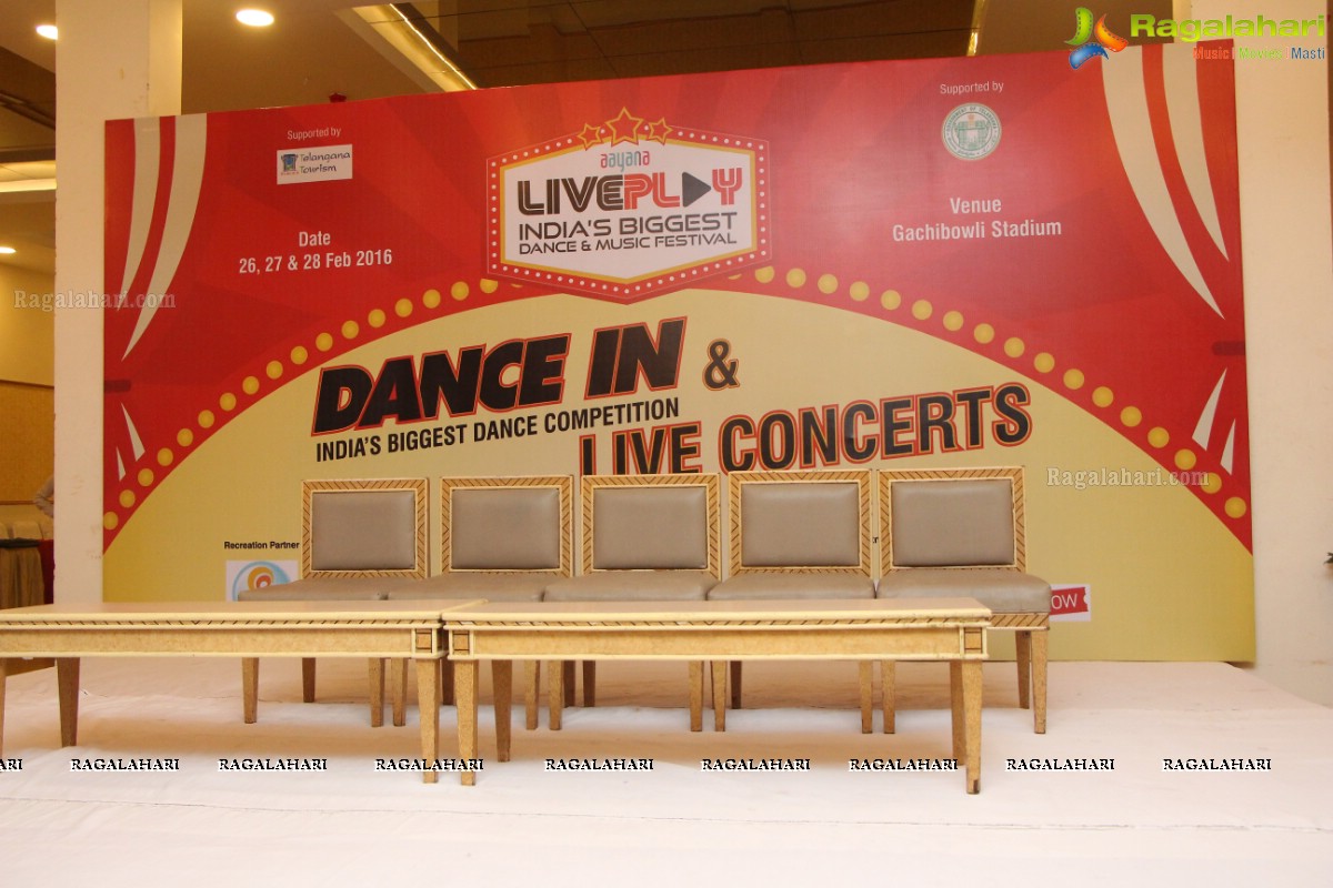 Aaayana LivePlay Dance and Music Festival 2016 Press Meet