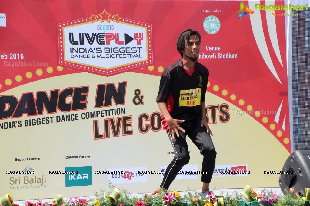 Auditions of Aaayana LivePlay Dance and Music Festival 2016