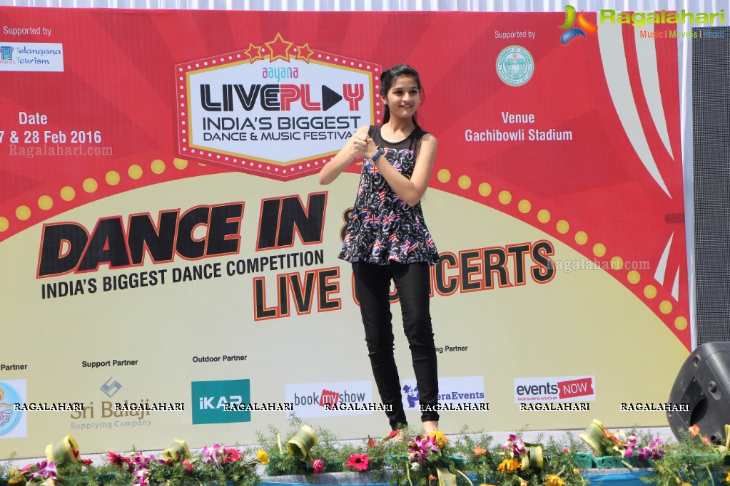 Auditions of Aaayana LivePlay Dance and Music Festival 2016