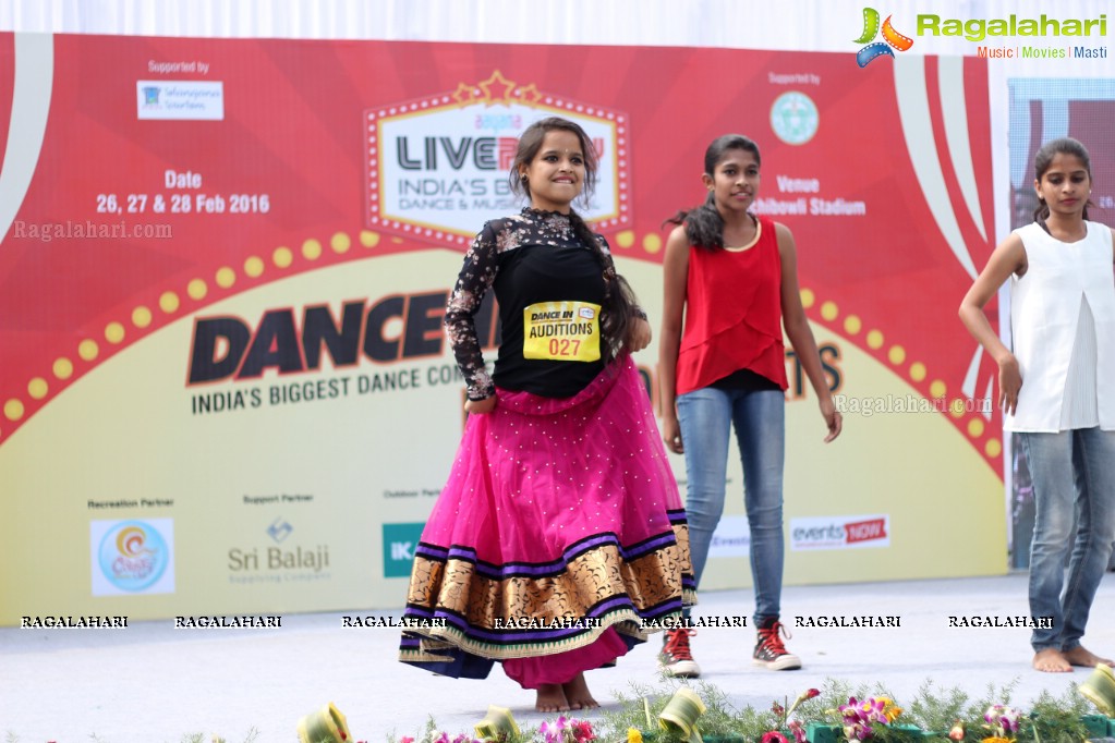 Auditions of Aaayana LivePlay Dance and Music Festival 2016