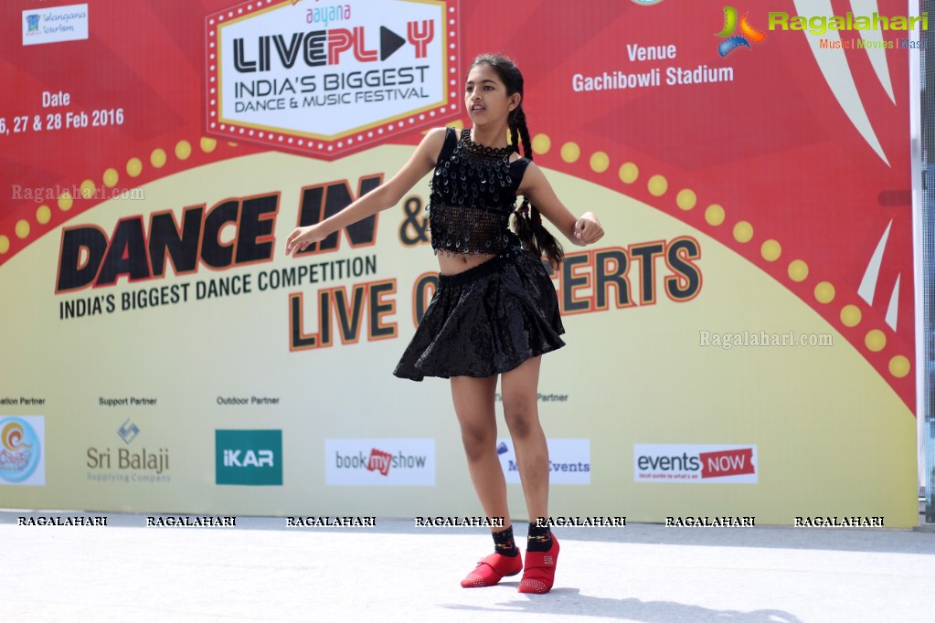 Auditions of Aaayana LivePlay Dance and Music Festival 2016