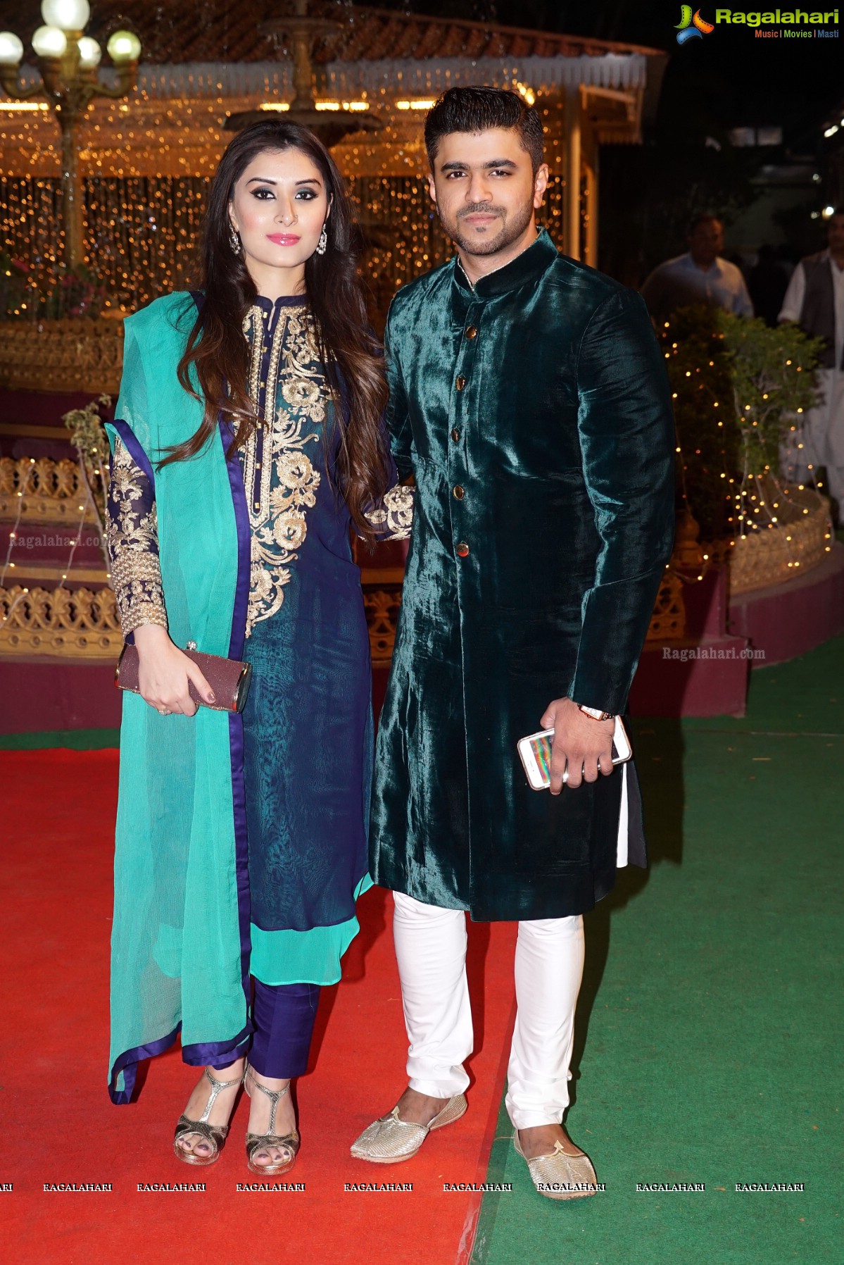 Sanchak and Mehendi of Aamer Javeed - Ruba Khan at Paigah Palace, Hyderabad