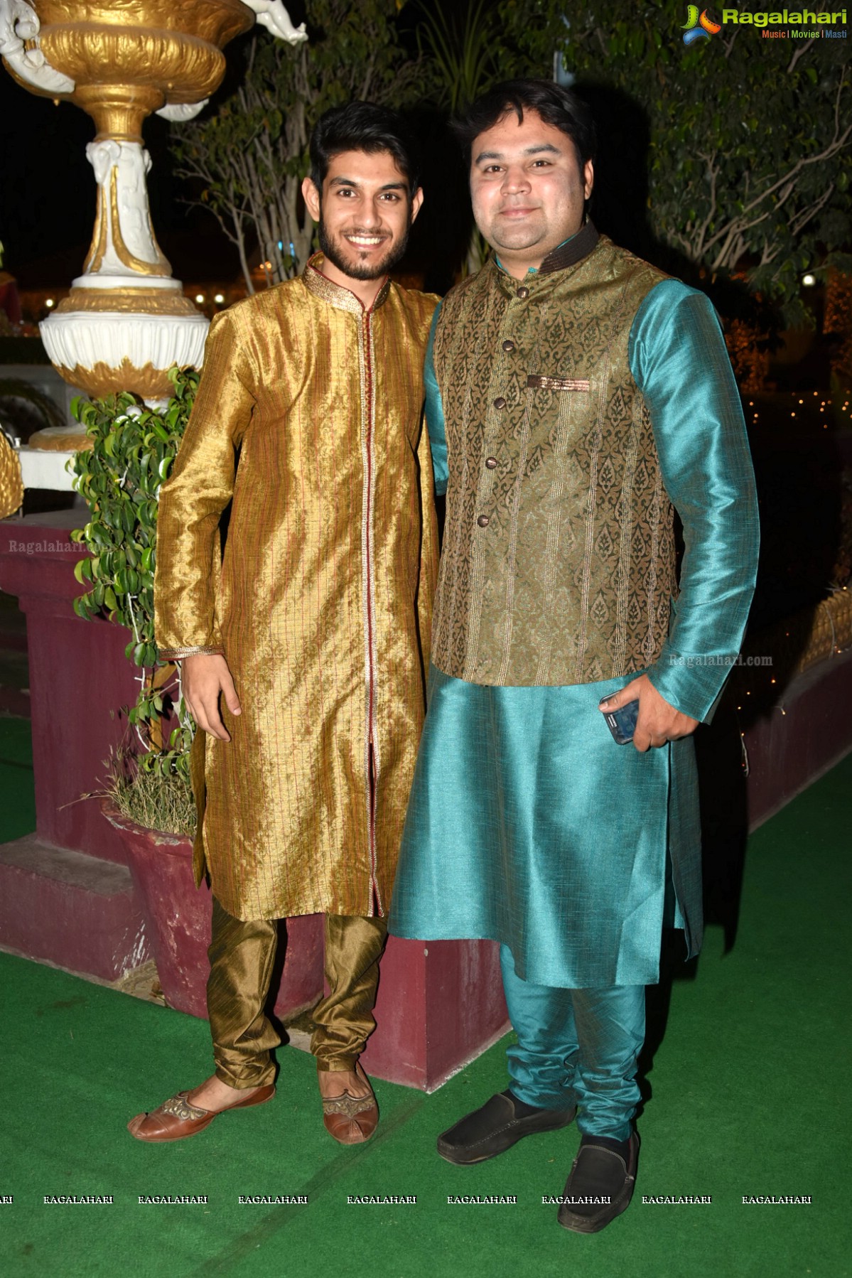 Sanchak and Mehendi of Aamer Javeed - Ruba Khan at Paigah Palace, Hyderabad