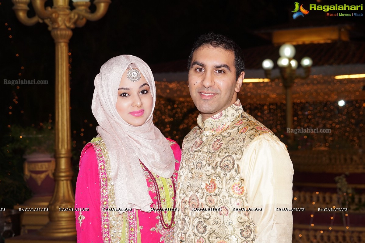 Sanchak and Mehendi of Aamer Javeed - Ruba Khan at Paigah Palace, Hyderabad