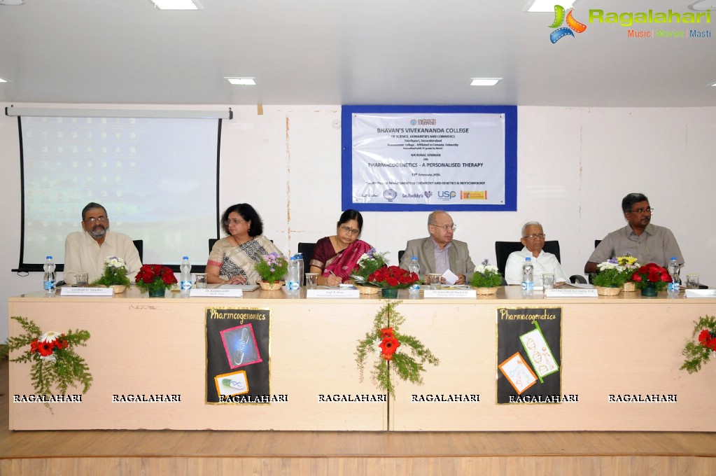 The National Seminar on Pharmacogenetics - A Personalised Therapy at Bhavan's Vivekananda College