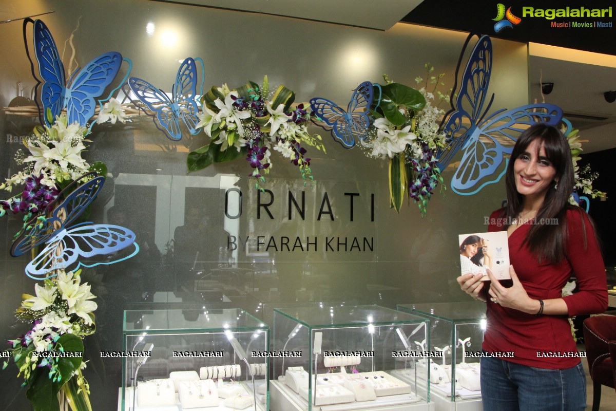 Hyderabad Launch of Ornati by Farah Khan at CaratLane