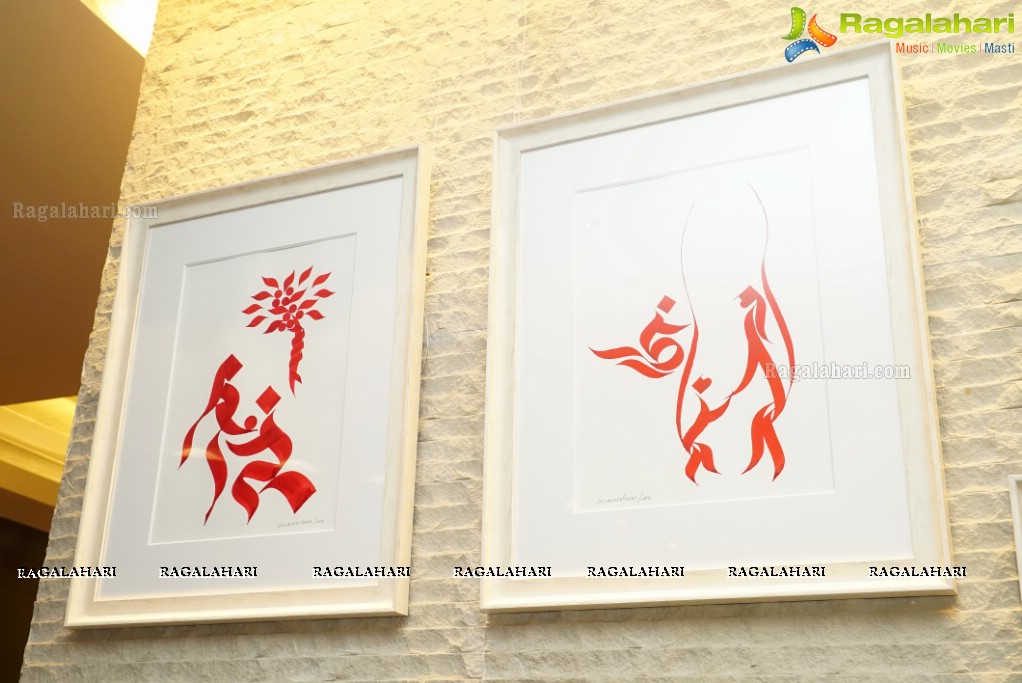 Must have been Love - Parameshwar Raju's Pictorial Calligraphy at Park Hyatt