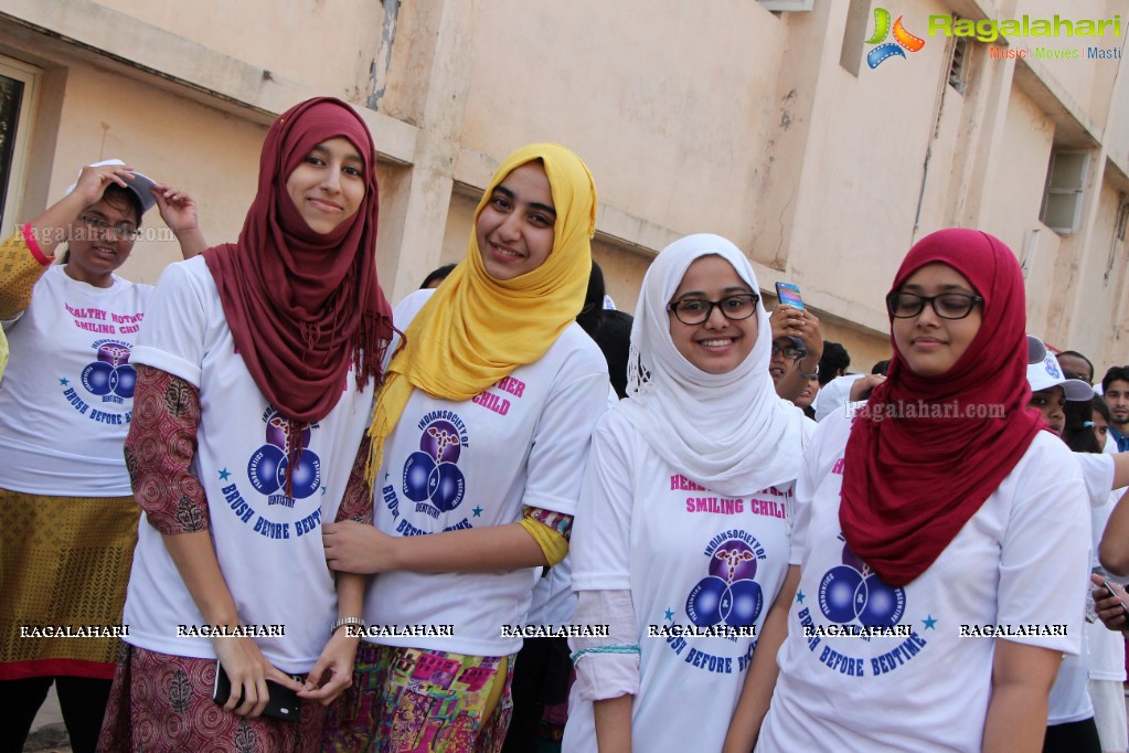 Oral Health Awareness Walkathon by Dental Surgeons, Hyderabad