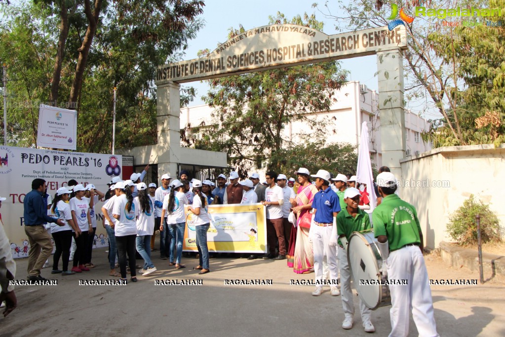 Oral Health Awareness Walkathon by Dental Surgeons, Hyderabad