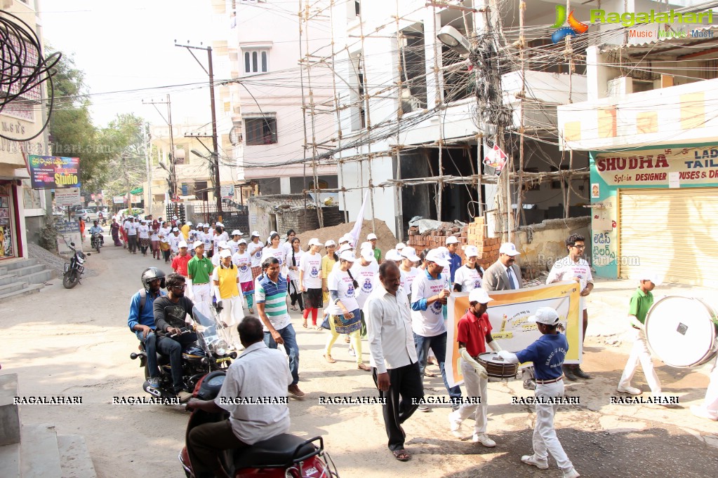 Oral Health Awareness Walkathon by Dental Surgeons, Hyderabad