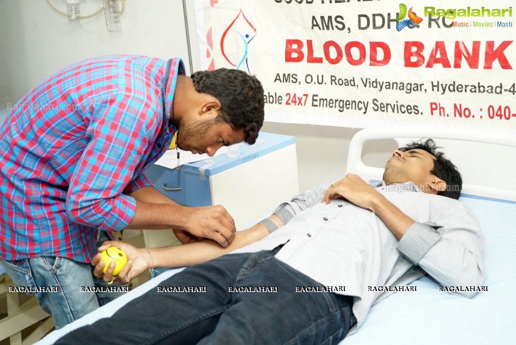 Pratyusha Foundation Blood Donation Camp at MaxCure Foundation, Hyderabad