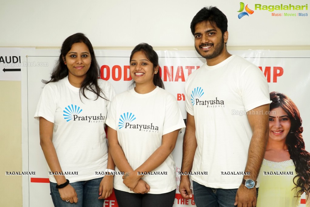 Pratyusha Foundation Blood Donation Camp at MaxCure Foundation, Hyderabad