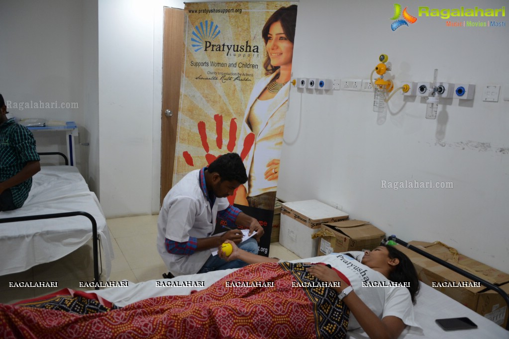 Pratyusha Foundation Blood Donation Camp at MaxCure Foundation, Hyderabad