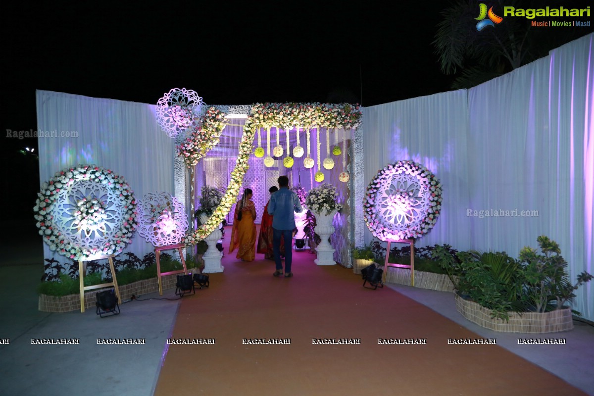 Engagement Ceremony of Preethi and Dheeraj by Suresh Chandra Family