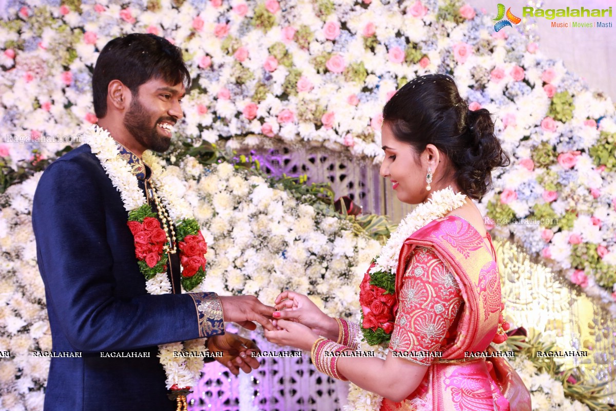 Engagement Ceremony of Preethi and Dheeraj by Suresh Chandra Family