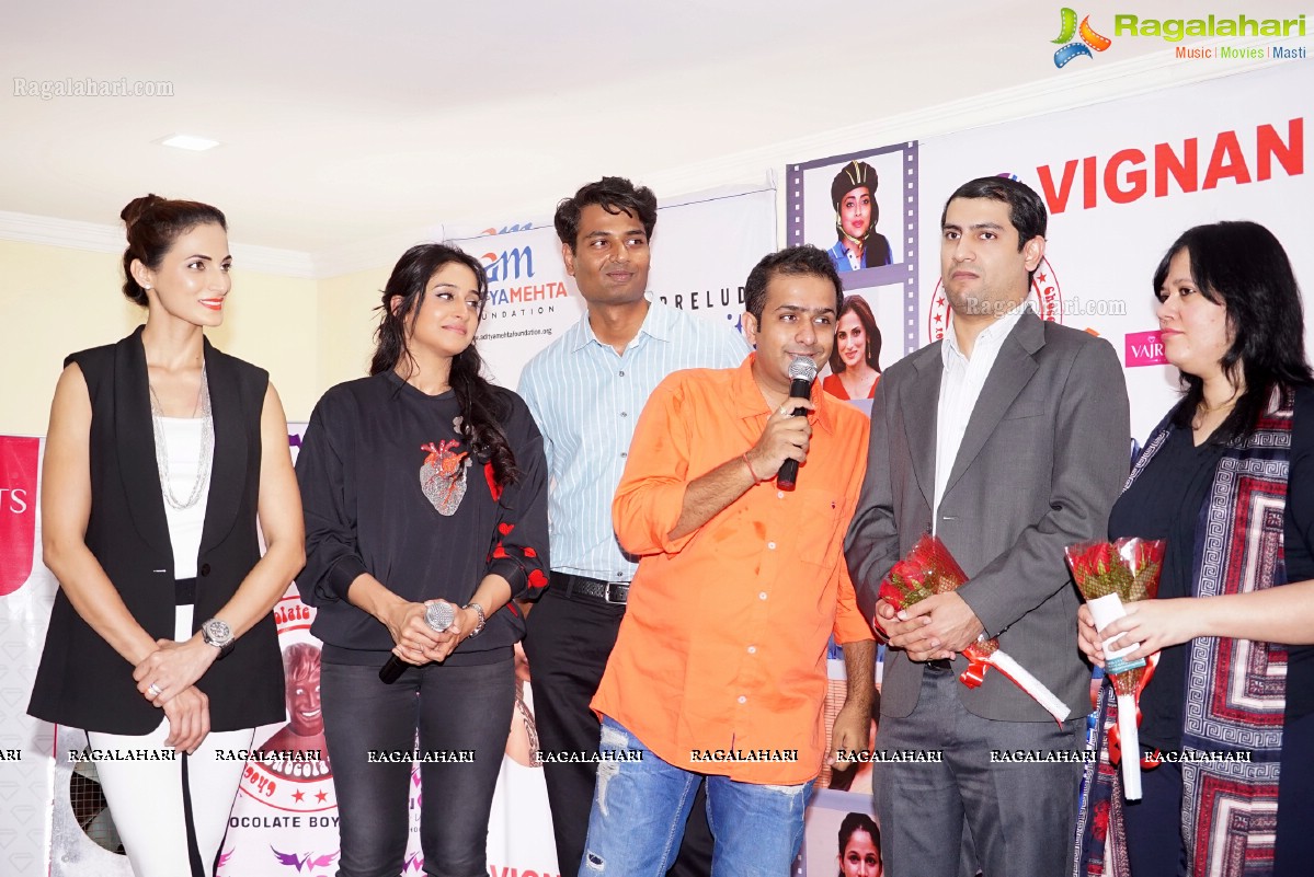 Celebs at Aditya Mehta Foundation's Prelude of Infinity Ride 2016 Press Conference, Hyderabad