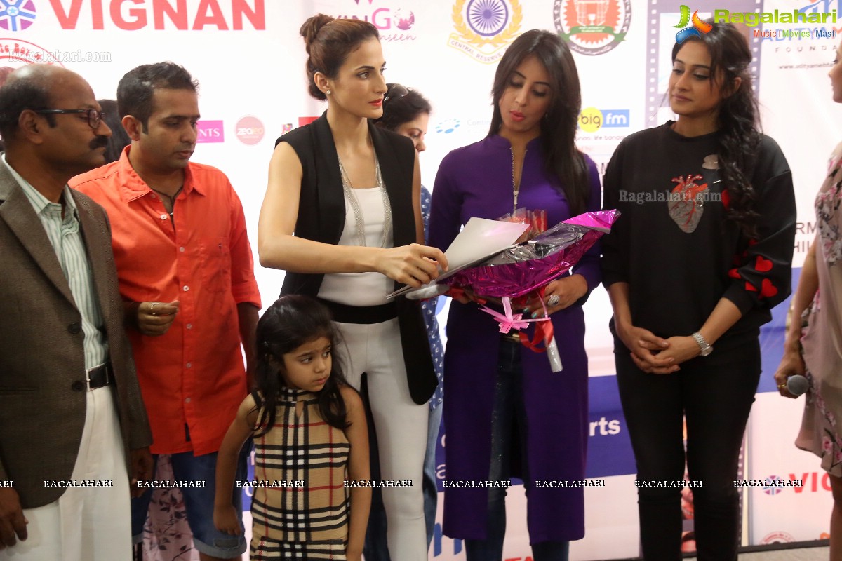 Celebs at Aditya Mehta Foundation's Prelude of Infinity Ride 2016 Press Conference, Hyderabad