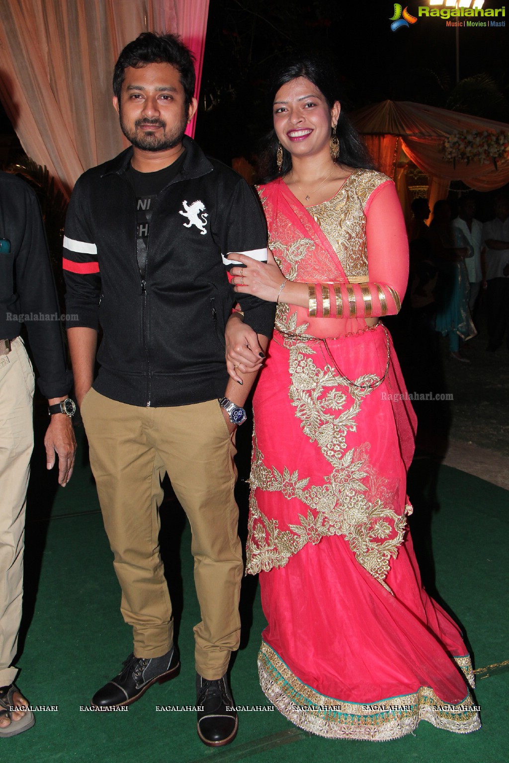 Producer Konda Krishnam Raju's Daughter Sowmya Wedding Reception, Hyderabad