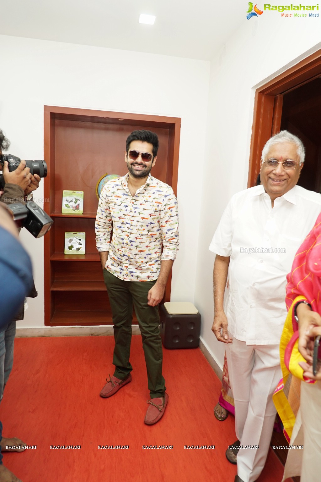 Ram Pothineni launches Kydz Hangout in Hyderabad